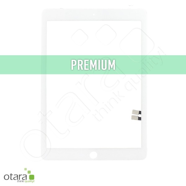 B-Ware(A+) Displayglas PREMIUM *reparera* für iPad 6 (9.7|2018), weiß