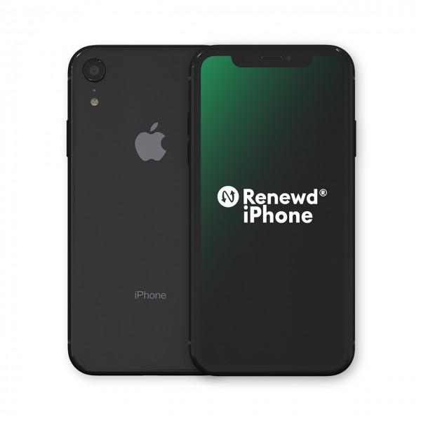 Renewd® iPhone XR, 128GB (zert. aufbereitet), schwarz