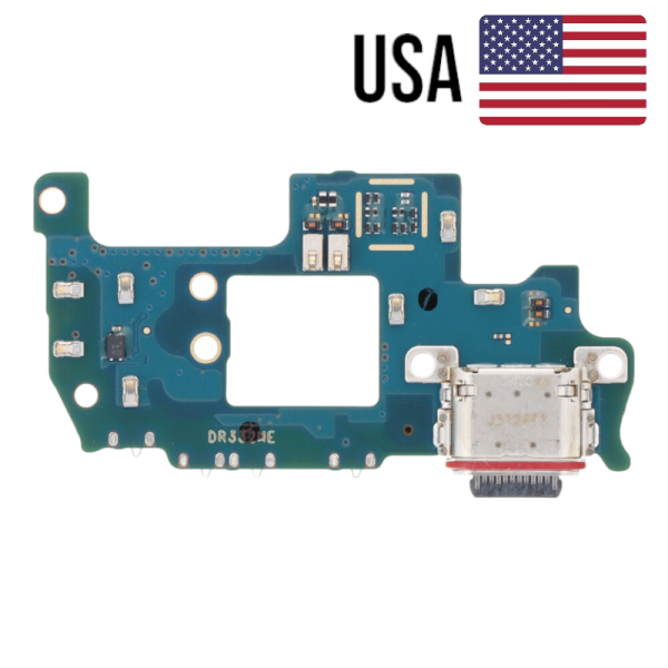Samsung Galaxy S23FE S711U USA Version Ladebuchse Platine USB-C, Mikrofon (reparera)