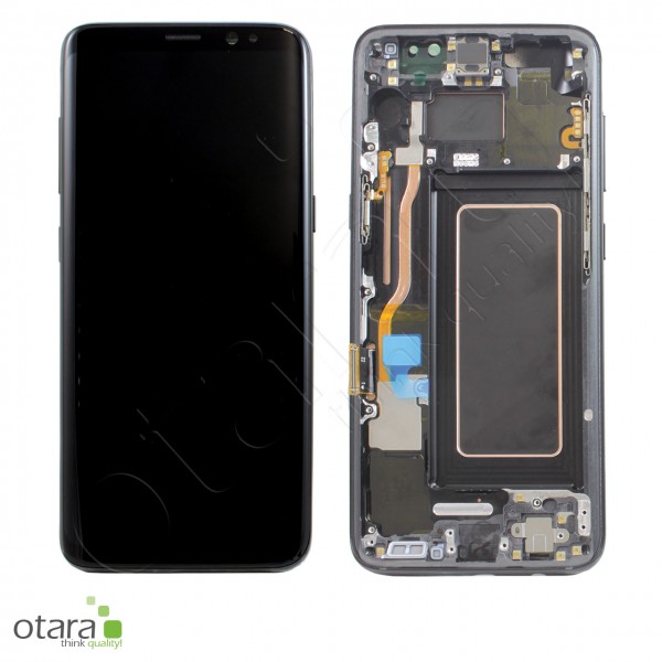 Display unit Samsung Galaxy S8 (G950F), midnight black, Service Pack