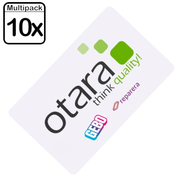 "Opening Tool plastic ""Credit card"" with Logo [10 pcs]"
