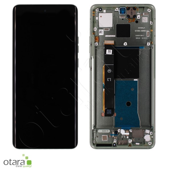 Displayeinheit Motorola Edge 40 (XT2303), Nebula Green, Serviceware
