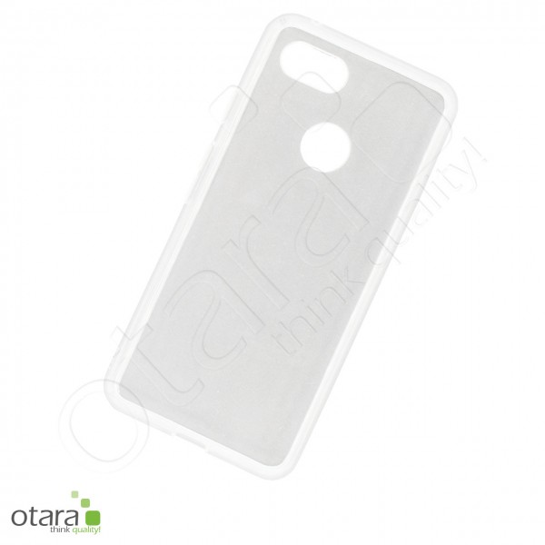 Schutzhülle Clearcase TPU Handyhülle Google Pixel 3, transparent