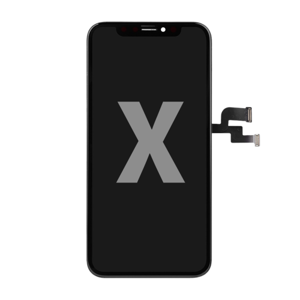 Displayeinheit NCC HARD OLED für iPhone X (COPY), hard OLED, schwarz