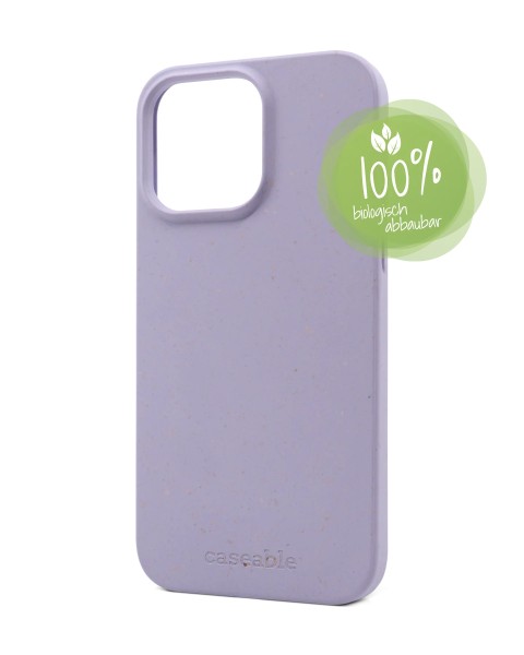 Schutzhülle CASEABLE EcoCase iPhone 14 Pro Max, lila (Retail/Blister)