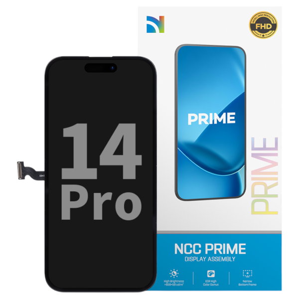 Displayeinheit NCC PRIME für iPhone 14 Pro (COPY) High Refresh INCELL LCD, black
