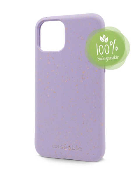 Schutzhülle CASEABLE Eco Case iPhone 11 Pro, lila (Retail/Blister)
