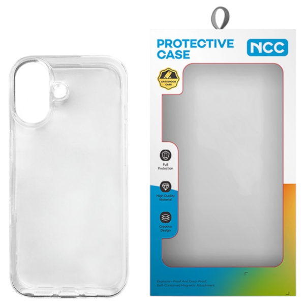 Schutzhülle NCC A0002 2mm Clearcase TPU iPhone 17, transparent (Retail/Blister)