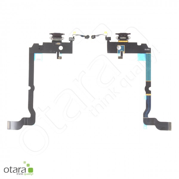 Lade Konnektor Flexkabel geeignet für iPhone XS Max (Ori/pulled Qualität), schwarz