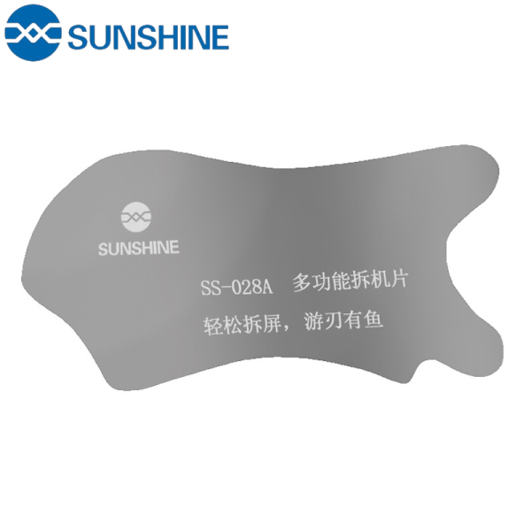 Opener/Separator Card Edelstahl SUNSHINE SS-028A Double Fishtail, silver