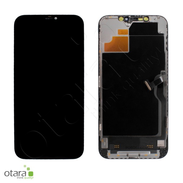 Displayeinheit JK für iPhone 12 Pro Max (COPY), soft OLED, schwarz
