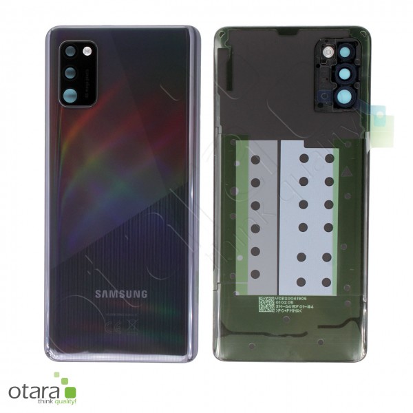 Backcover Samsung Galaxy A41 (A415F), Prism crush black, Service Pack