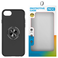 Schutzhülle NCC A0017 TPU Color Ring Case iPhone 16e, black (Retail/Blister) Schutzhülle NCC A0017 TPU Color Ring Case iPhone 16e, black (Retail/Blister)