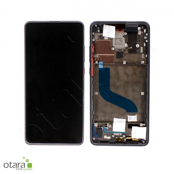 Displayeinheit XIAOMi Mi 9T, Mi 9T Pro, Carbon Black, Serviceware