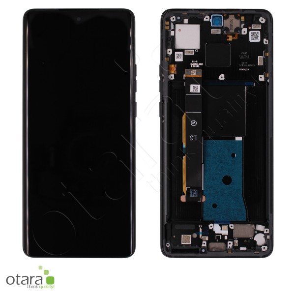 Displayeinheit Motorola Edge 40 (XT2303), Eclipse Black, Serviceware