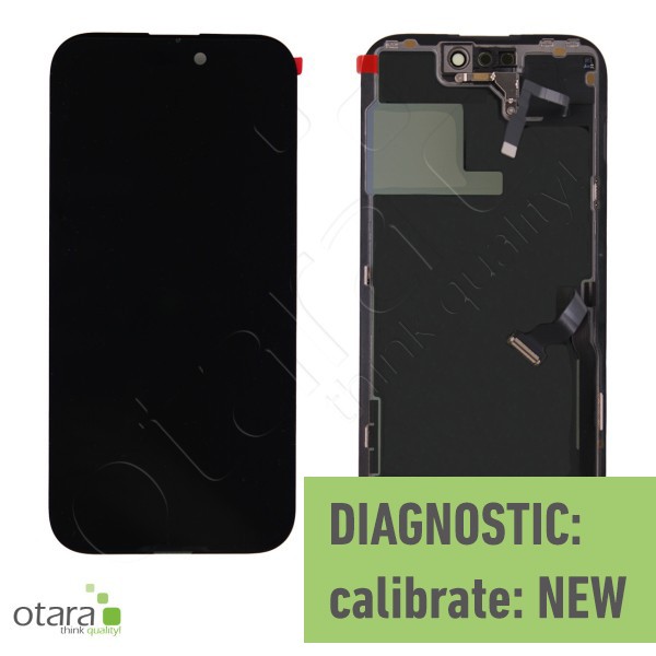 Displayeinheit *reparera* für iPhone 14 Pro (Servicepack) inkl. Frontflex, black