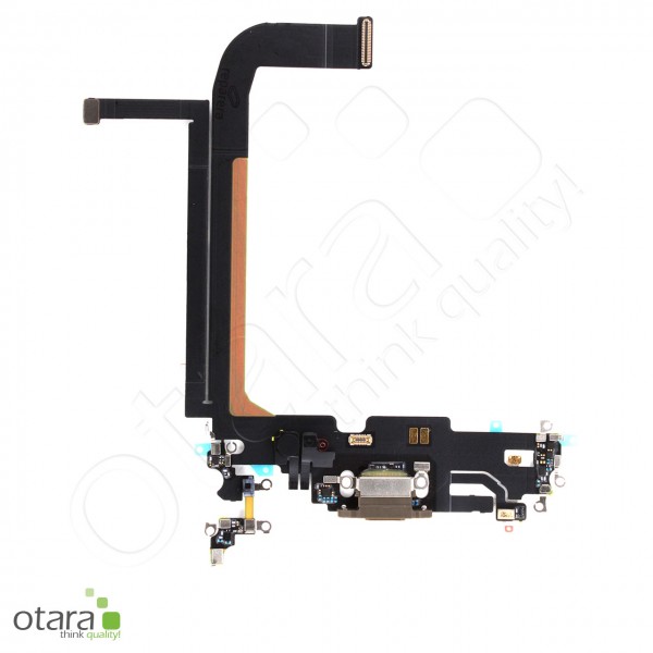 Lade Dock Connector Flex *reparera* für iPhone 13 Pro Max (Ori/pulled Qualität), gold
