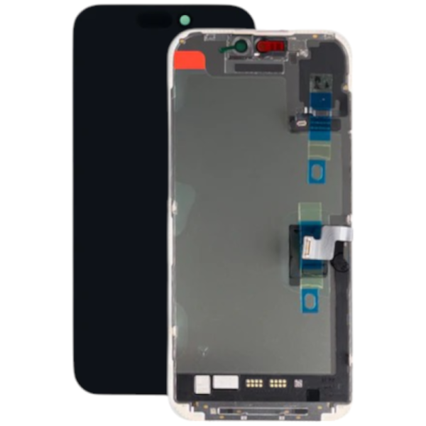 Displayeinheit *reparera* für iPhone 16 Pro (Ori/pulled Qualität) PREMIUM inkl. Frontflex, black