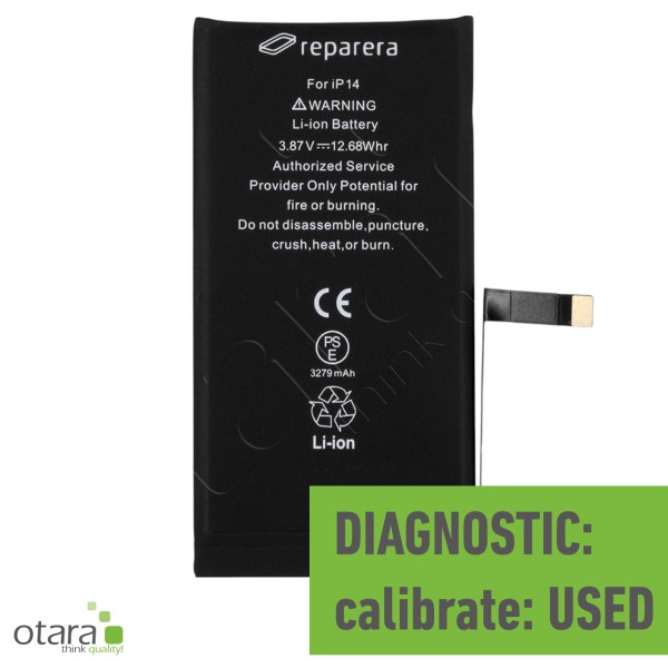 Akku Diagnostic *reparera* für iPhone 14 inkl. Akkuklebestreifen