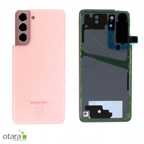 Akkudeckel Samsung Galaxy S21 (G991), phantom pink, Serviceware