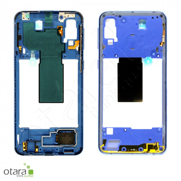 Samsung Galaxy A40 (A405F) middle frame, blue, Service Pack