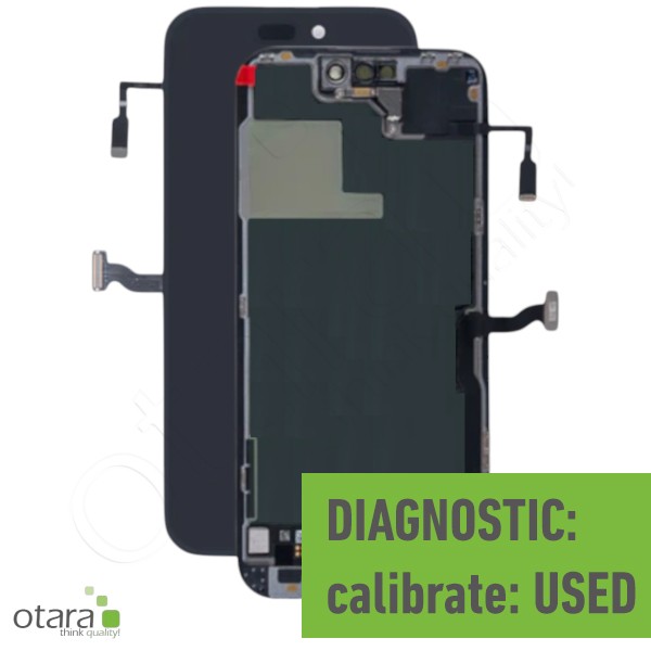 Displayeinheit *reparera* für iPhone 14 Pro (Ori/pulled Qualität) PREMIUM inkl. Frontflex, black