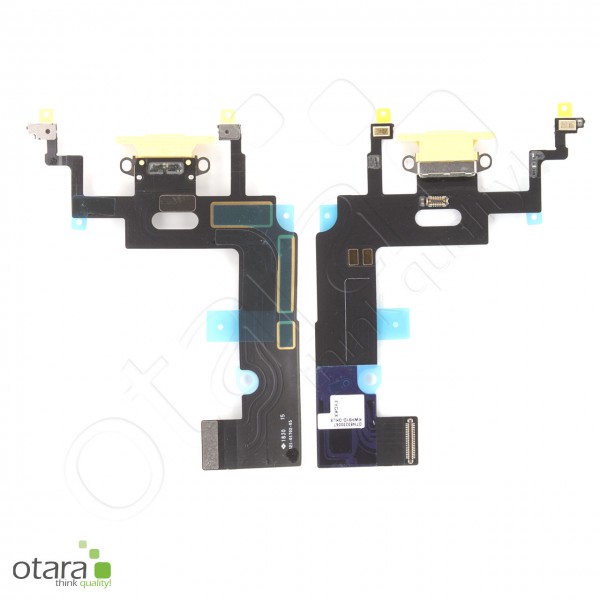 Lade Konnektor Flexkabel geeignet für iPhone XR (ori/pulled), gelb