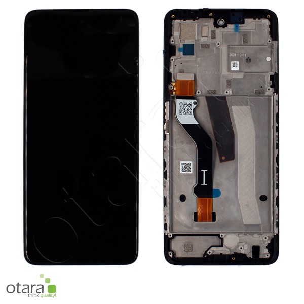 Displayeinheit Motorola Moto G51 5G (XT2171), black, Serviceware