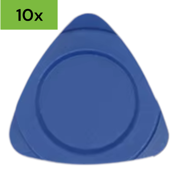 Opener/Guitar Picks Plastic 3D Size: BIG 30x30mm, blue [10 pcs]