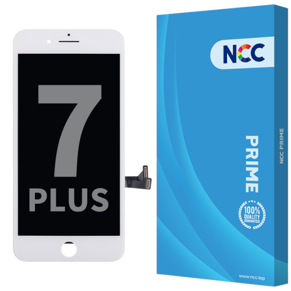 Displayeinheit NCC PRIME für iPhone 7 Plus (COPY) INCELL LCD, inkl. Heatplate, white