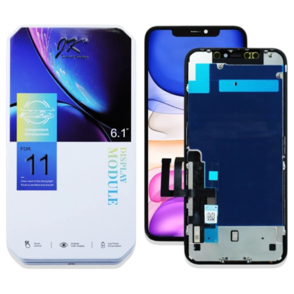 Display unit JK for iPhone 11 (COPY) incl. Heatplate, INCELL LCD, black