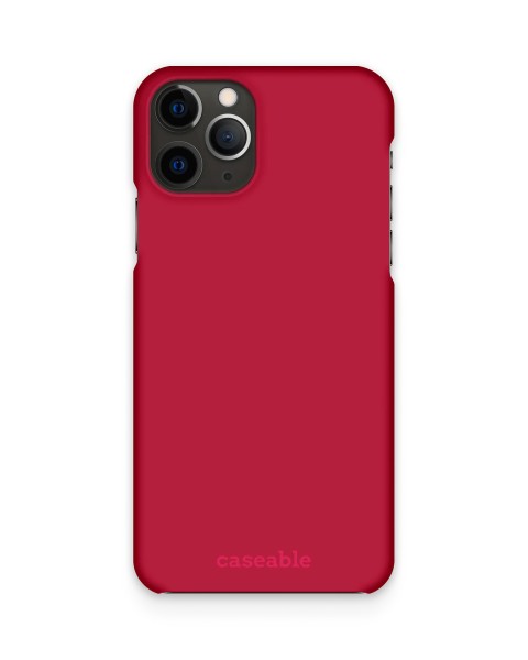 Schutzhülle CASEABLE Hard Case iPhone 11 Pro, Red (Retail/Blister)