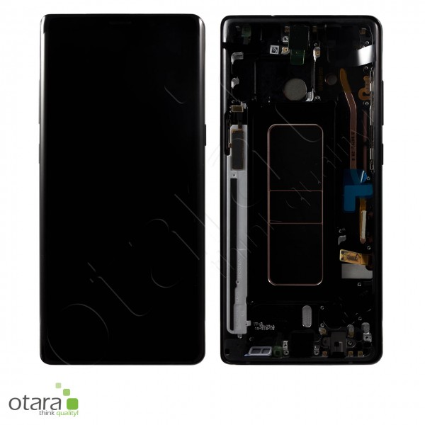 Display unit Samsung Galaxy Note 8 (N950F), black, Service Pack