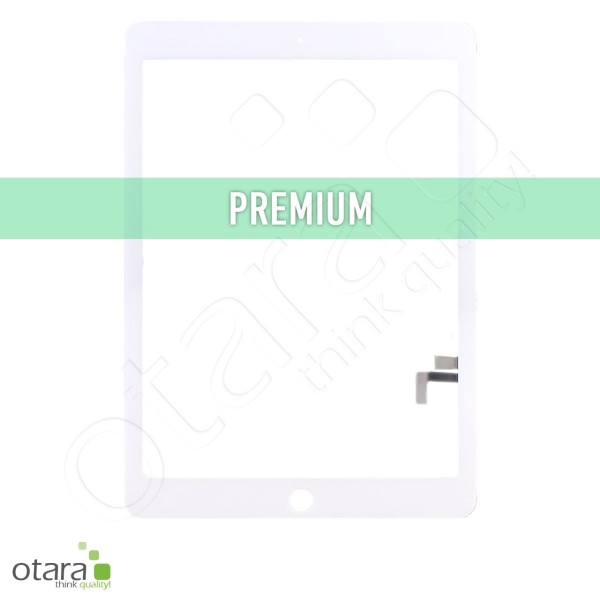 Displayglas PREMIUM *reparera* für iPad Air 1 (2013), iPad 5 (9.7|2017), weiß