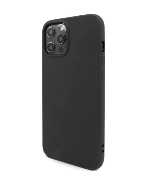 Schutzhülle CASEABLE Silikon Case iPhone 12 Pro Max, black (Retail/Blister)