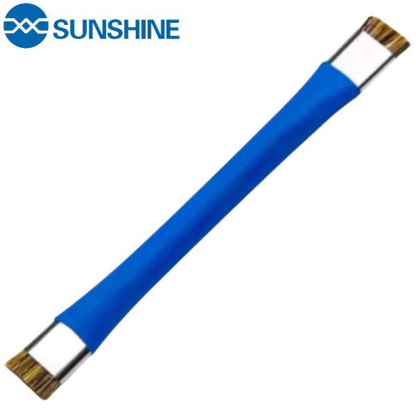 Cleaner Bürste/Pinsel 2-fach (2xESD Brush) SUNSHINE SS-022, blue