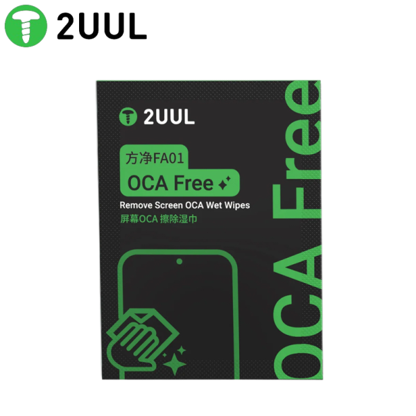 Cleaner Wipes Reinigungstücher OCA FREE Wet Wipes [6x8cm] 2UUL FA01 [50pcs/Box]
