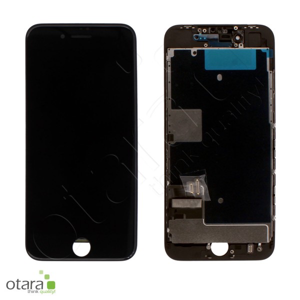 Display unit *reparera* for iPhone 8/SE (2020/22) (refurbished) incl. Heatplate, black