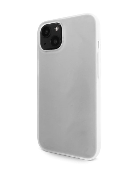 Schutzhülle CASEABLE Silikon Case iPhone 13, recycelt white (Retail/Blister)