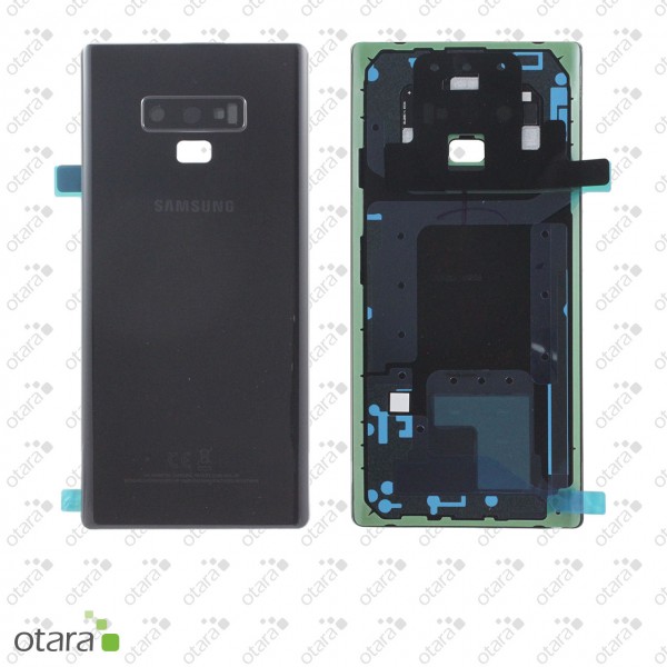 Akkudeckel Samsung Galaxy Note 9 (N960F), midnight black, Serviceware