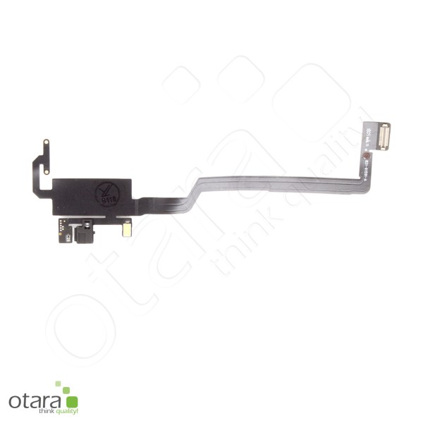 Flex cable for headphones without earpiece, microphone and sensor suitable for iPhone X.
