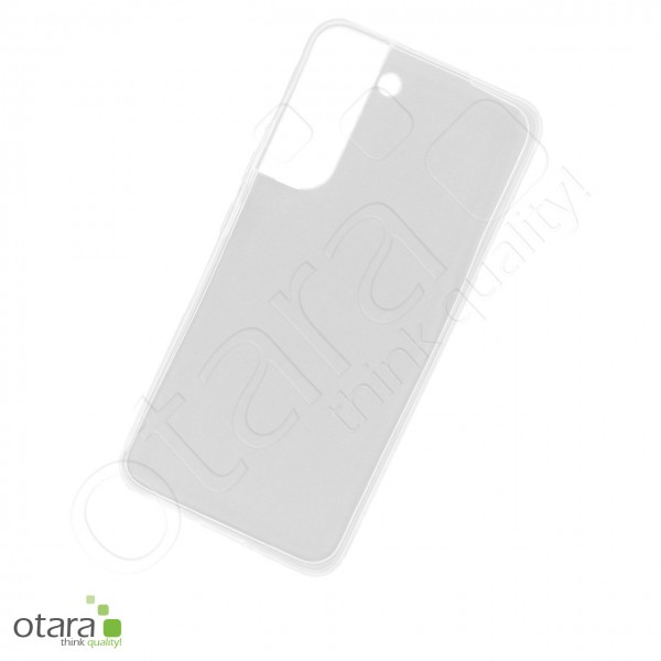 Silicone case / protective cover for Samsung Galaxy S22 Plus, transparent