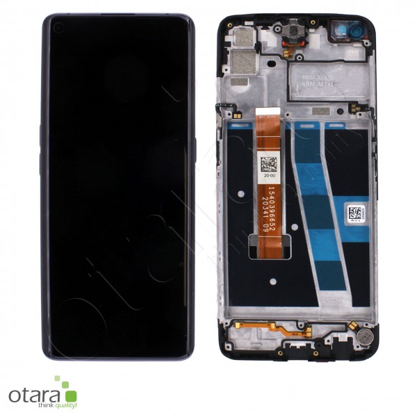 Displayeinheit OPPO A72/A92 4G, twilight black, Serviceware