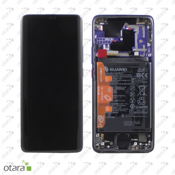 Displayeinheit Huawei Mate 20 Pro, twilight, Serviceware