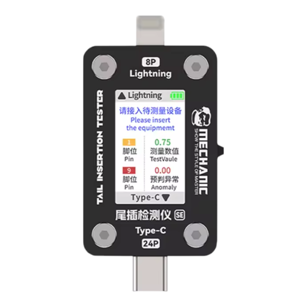 Multimeter USB Messgerät USB-C/Lightning Mechanic T-824 SE