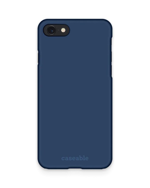 CASEABLE Hard Case iPhone 6/7/8/SE (2020/22), Navy (Retail/Blister)