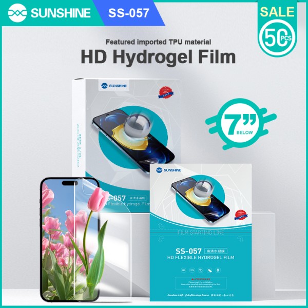 Displayschutzfolie Sunshine 7" SS-057 HD Imported flexible Hydrogelfilm [50pcs]