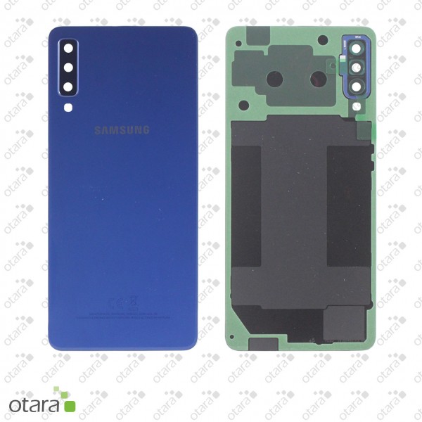 Akkudeckel Samsung Galaxy A7 2018 (A750F), Blue, Serviceware