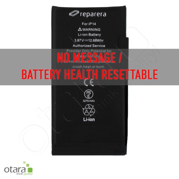 Akku Select Ultra *reparera* für iPhone 14 (no message/battery health resettable)