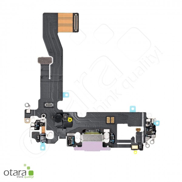 Lade Dock Connector Flex geeignet für iPhone 12 (Ori/pulled Qualität), violett